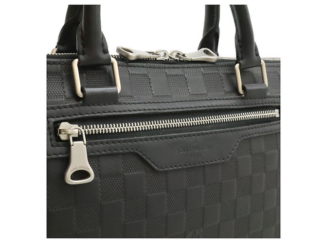 Valigetta Louis Vuitton Avenue Damier Infini Nero - vista 8