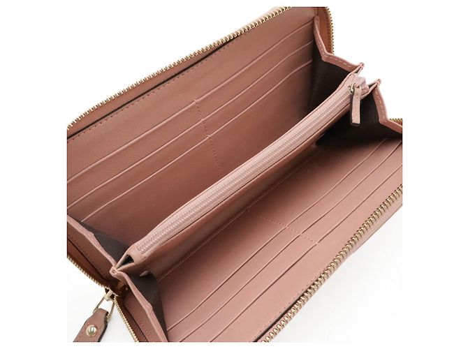 Gucci Microguccissima Leder Langgeldbörse Pink - Ansicht 5
