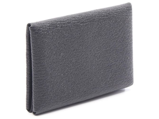 Hermès Monedero Hermes Calvi Duo Chevre Negro - vista 2
