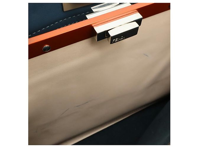 Fendi Peekaboo 2way Leder Tasche Schwarz - Ansicht 6