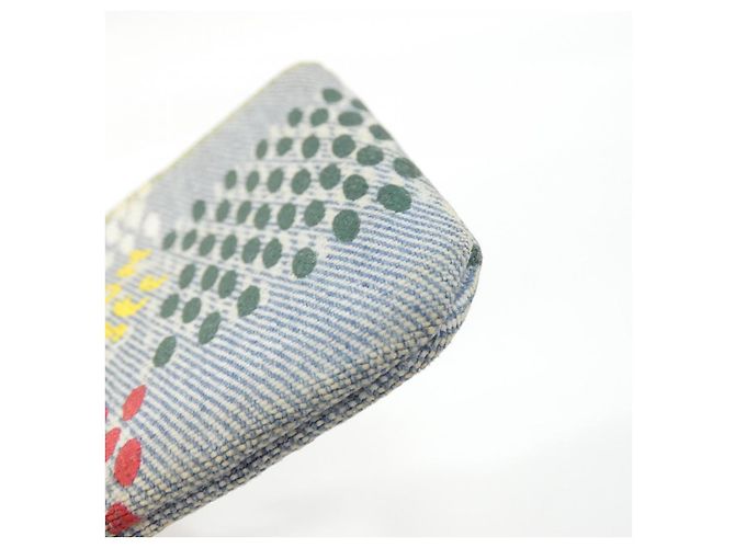 Monedero Louis Vuitton LV BIRDS Damier Denim Azul - vista 3