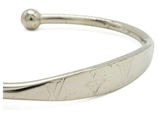 Pulsera Jonc Monogram Louis Vuitton Plata Metálico - vista 3