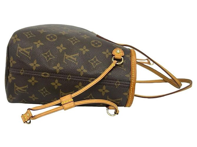 Borsa Tote Louis Vuitton Neverfull Monogram Marrone - vista 7