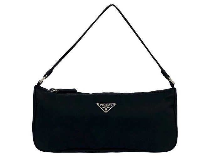 Prada Tessuto Nylon Handtasche Schwarz - Ansicht 2
