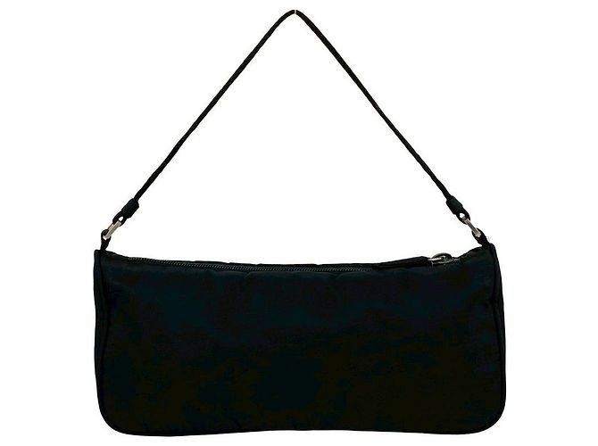 Prada Tessuto Nylon Handtasche Schwarz - Ansicht 4