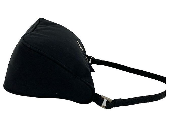 Prada Tessuto Nylon Handtasche Schwarz - Ansicht 7