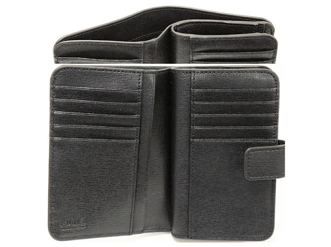 Portafoglio Furla Babylon in pelle Saffiano Nero - vista 4