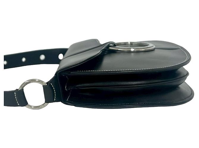 Borsa a tracolla in pelle Loewe Nero - vista 6