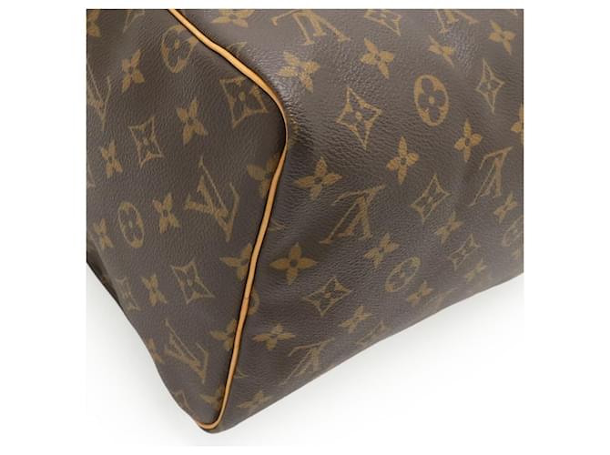 Speedy Borsa Louis Vuitton Monogram Marrone - vista 3