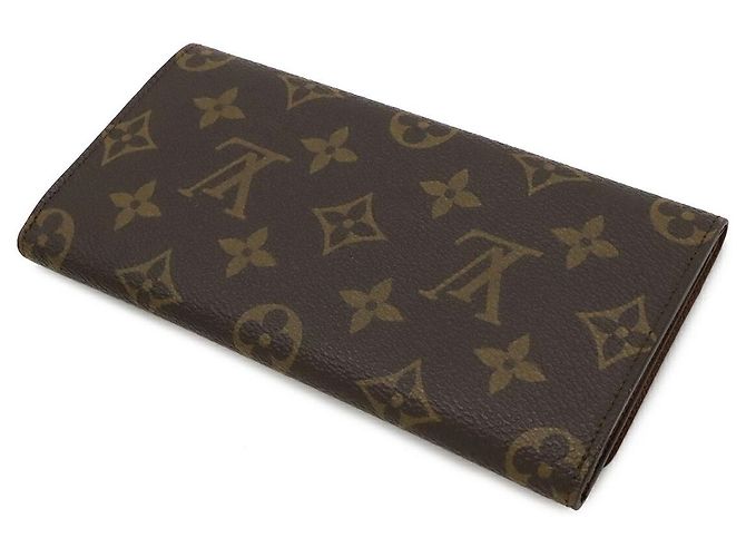 Portafoglio lungo Louis Vuitton Monogram Marrone - vista 2