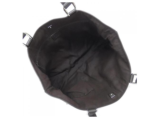 Borsa a Spalla Gucci GG Denim Leather Marrone - vista 7