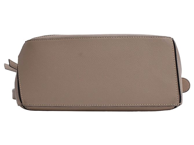 Borsa Loewe Small Puzzle Edge in pelle di vitello beige - vista 4