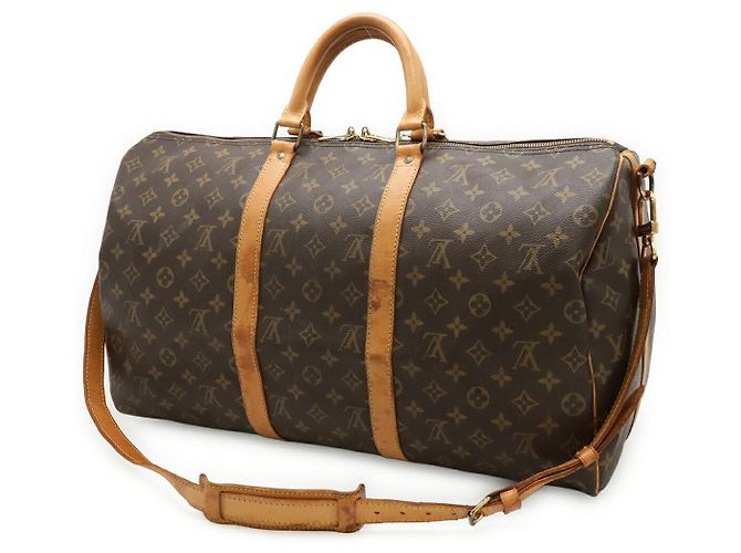 Borsa Boston 2way Monogram Louis Vuitton Marrone - vista 2