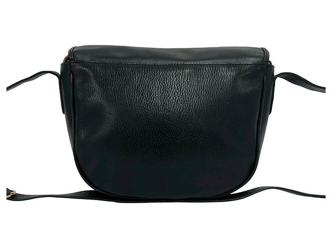 Borsa a tracolla in pelle Burberry Nero - vista 4