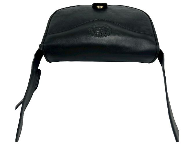 Borsa a tracolla in pelle Burberry Nero - vista 5