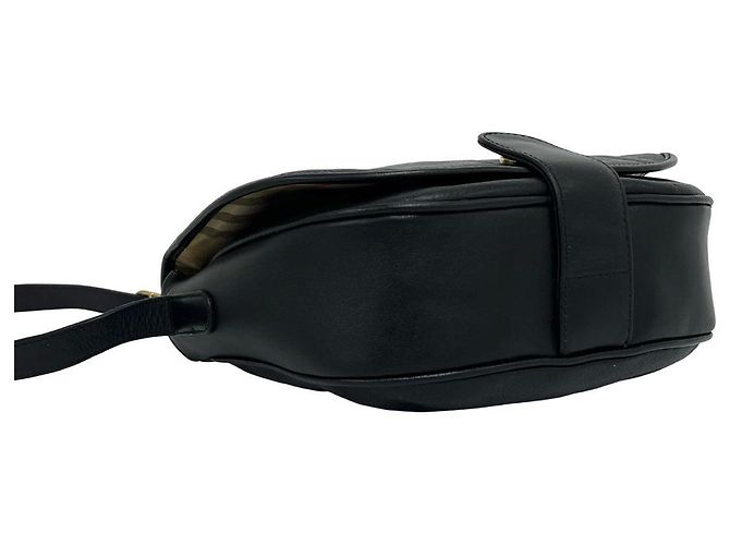 Borsa a tracolla in pelle Burberry Nero - vista 8