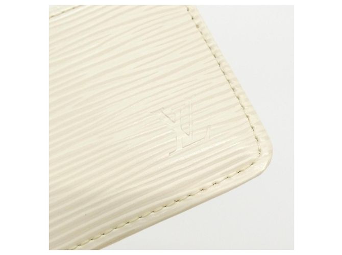Monedero para llaves Epi Louis Vuitton Blanco - vista 3