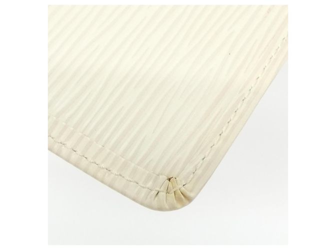 Monedero para llaves Epi Louis Vuitton Blanco - vista 4