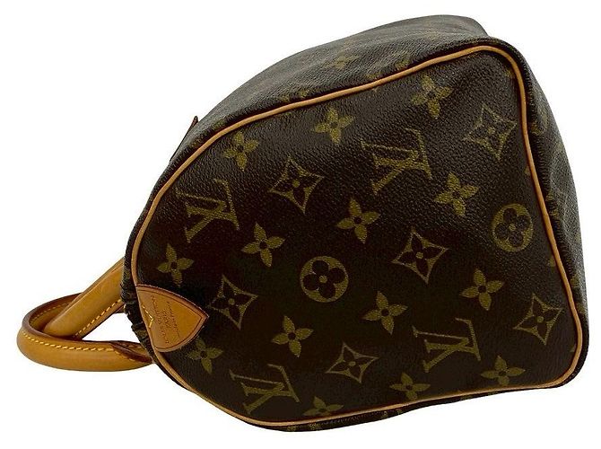 Borsa Louis Vuitton Speedy 25 Monogram Marrone - vista 6