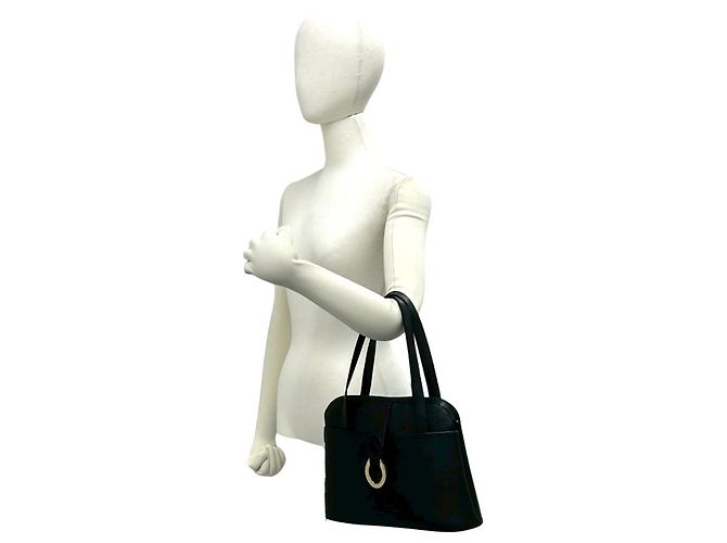 Borsa in pelle Christian Dior Nero - vista 3