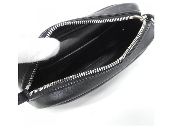 Bolso de hombro Everyday Camera Bag en piel de becerro Balenciaga Negro - vista 8
