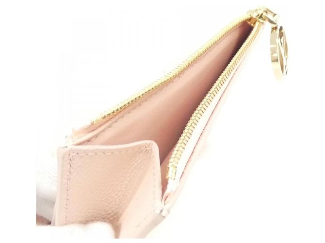 Portefeuille Louis Vuitton Monogram Empreinte Rose - vue 8