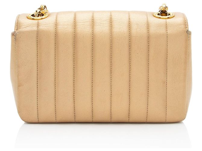 Gabrielle Chanel Vintage Metallic Lambskin Bijoux Mini Flap Tasche - Ansicht 3