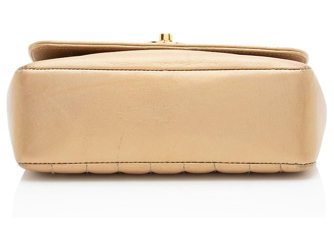 Gabrielle Chanel Vintage Metallic Lambskin Bijoux Mini Flap Tasche - Ansicht 4