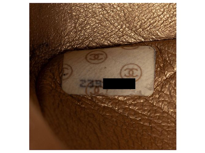 Gabrielle Chanel Vintage Metallic Lambskin Bijoux Mini Flap Tasche - Ansicht 6