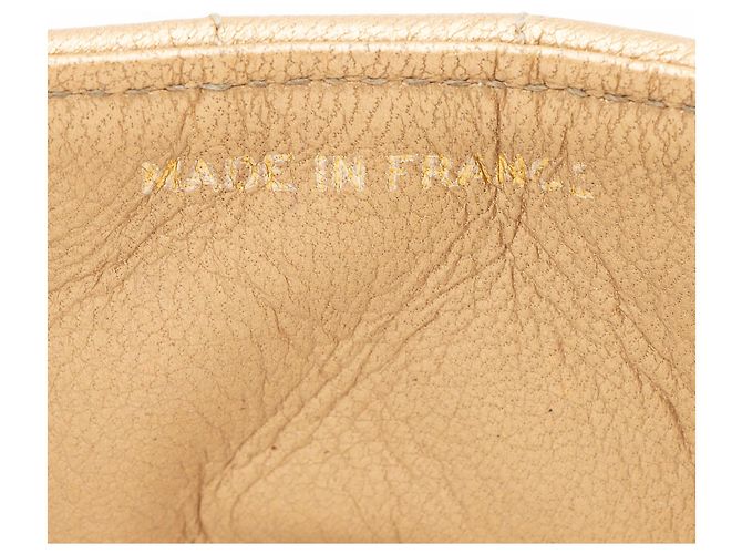 Gabrielle Chanel Vintage Metallic Lambskin Bijoux Mini Flap Tasche - Ansicht 9