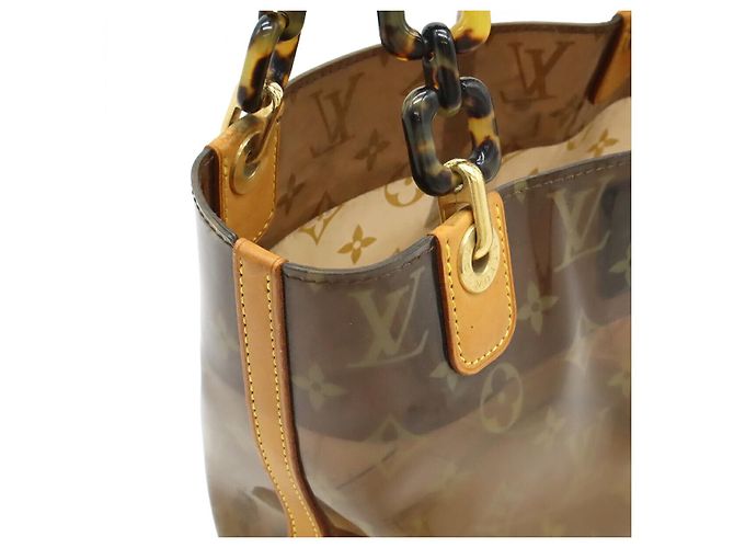 Borsa Tote Louis Vuitton Cabas Ambre Marrone - vista 6