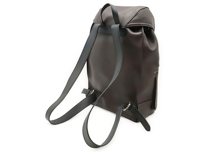 Louis Vuitton Utah Lederrucksack Braun - Ansicht 2