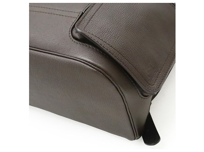 Louis Vuitton Utah Lederrucksack Braun - Ansicht 3