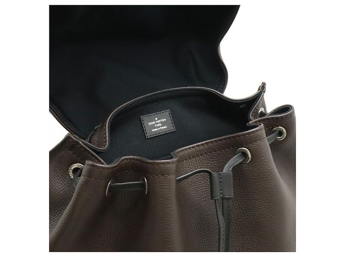 Louis Vuitton Utah Lederrucksack Braun - Ansicht 6