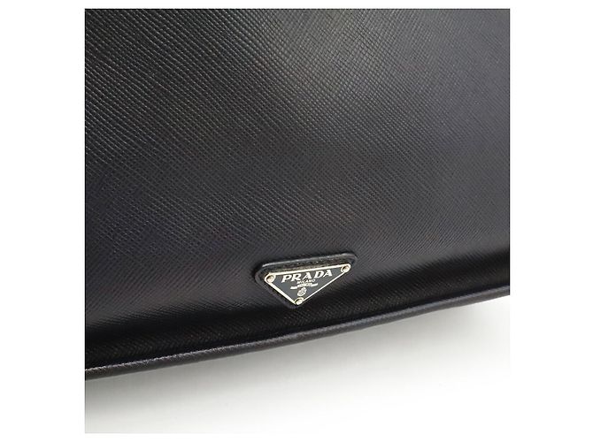 Prada Saffiano 2way Tote Bag Blau - Ansicht 8
