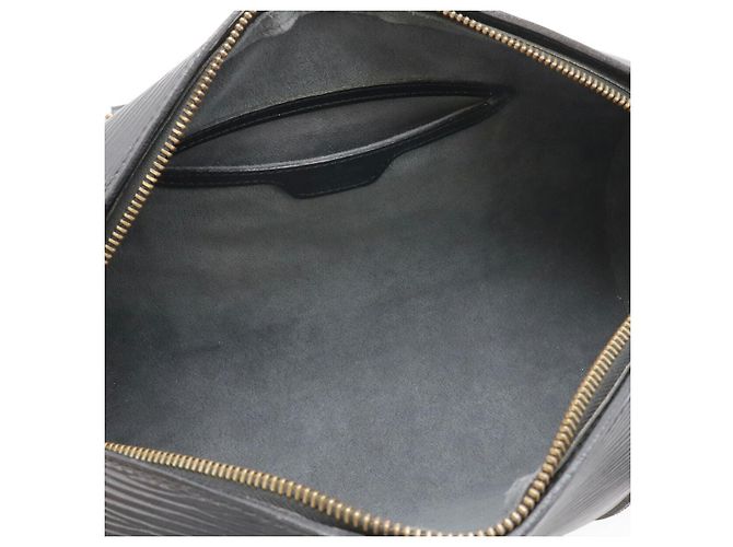 Borsa 2way Louis Vuitton Soufflot Epi Nero - vista 7