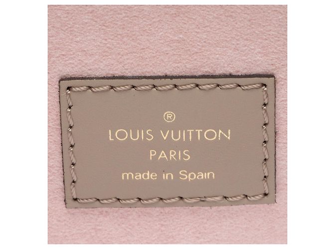 Zaino Louis Vuitton Monogram Empreinte Montsouris PM NM Marrone Beige - vista 7