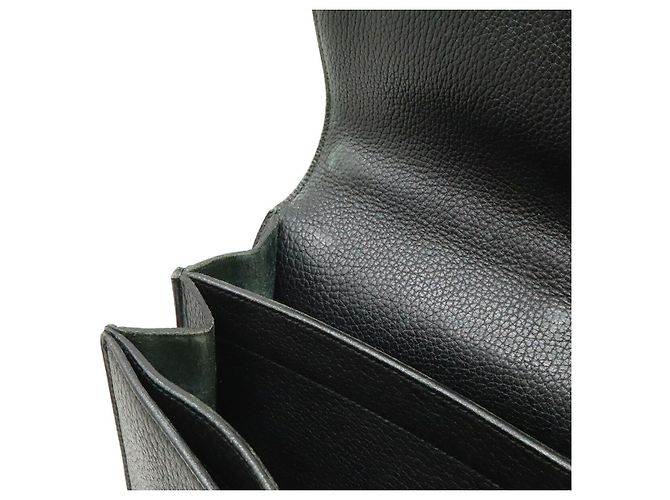 Hermès Hermes Sac a Depeches41 Togo Valigetta Nero - vista 6