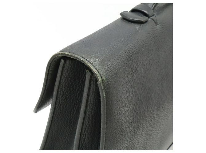Hermès Hermes Sac a Depeches41 Togo Valigetta Nero - vista 8