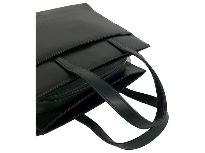 Borsa 2way in pelle nappa Loewe Nero - vista 5