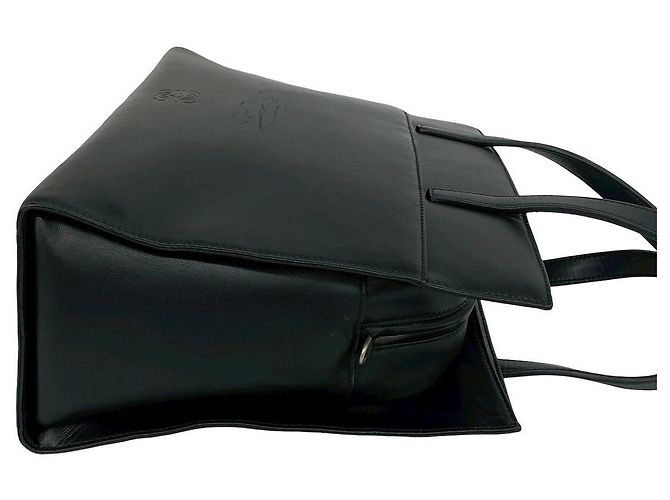 Borsa 2way in pelle nappa Loewe Nero - vista 7