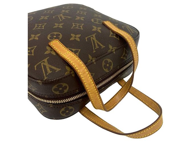 Borsa 2way Louis Vuitton Spontini in pelle monogram Marrone - vista 5