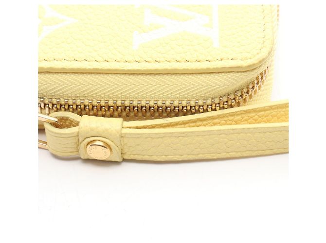 Cartera Zippy Monogram Empreinte Long Louis Vuitton Amarillo - vista 6