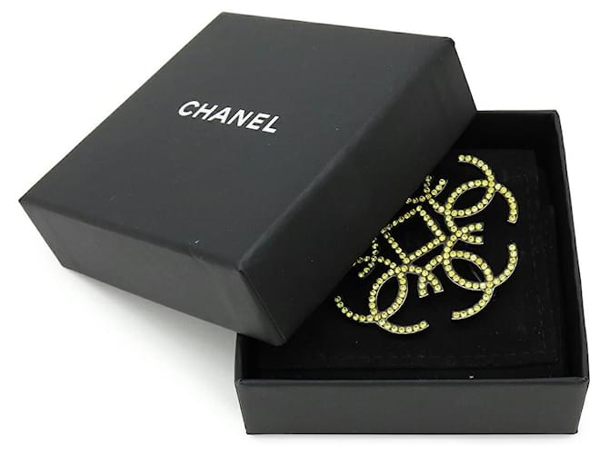 Spilla Chanel Coco Mark D'oro Metallico - vista 6