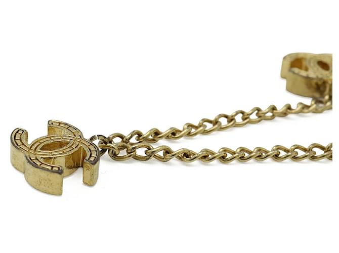Bracciale Chanel Matelasse Coco Mark D'oro Metallico - vista 2