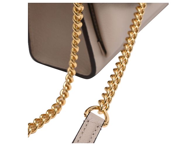Louis Vuitton Mylockme Chain Bag in Beige Leather Python print - view 14