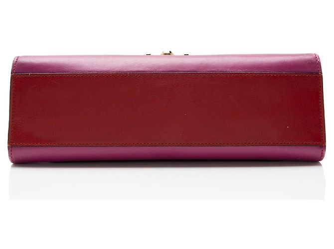 Borsa a Spalla Gucci Padlock in Pelle Misura Medium Rosa - vista 4