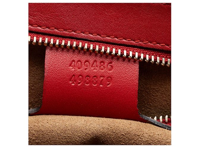 Borsa a Spalla Gucci Padlock in Pelle Misura Medium Rosa - vista 6