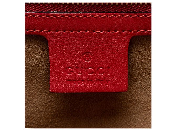Borsa a Spalla Gucci Padlock in Pelle Misura Medium Rosa - vista 8