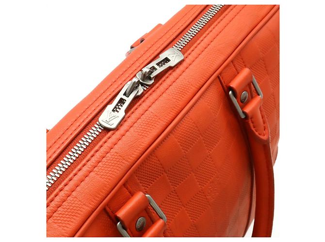 Louis Vuitton PDV Porte Documents Voyage Damier Infini briefcase Arancione - vista 5